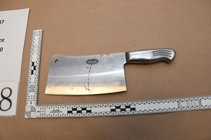 Figure 1 – SIU photograph of the meat cleaver.
