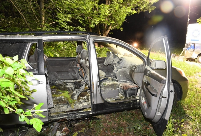 Figure 1 – The Complainant’s vehicle after the fire