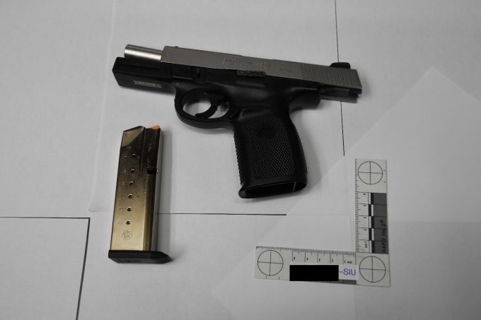 Figure 2 - The firearm the Complainant used during the attempted robbery.