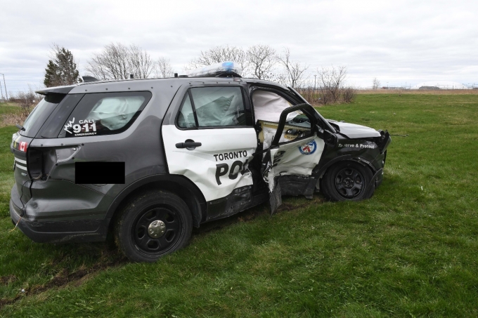 Figure 2 - The marked TPS Ford Explorer driven by the SO.