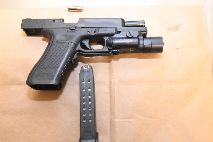 Figure 6 – Le pistolet du constable Hovingh.