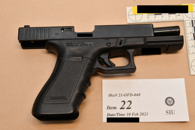 Figure 11 - The Glock pistol.