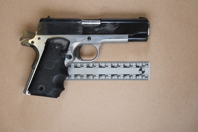 Figure 3 – Le pistolet Norinco du plaignant