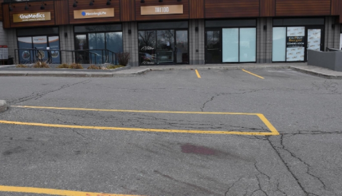 Figure 1 - Parking lot where the incident occurred