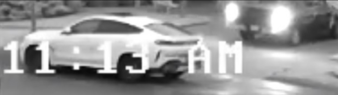 Figure 13 - Saisie d’écran de la vidéo : les feux de freinage de la camionnette sont activés.