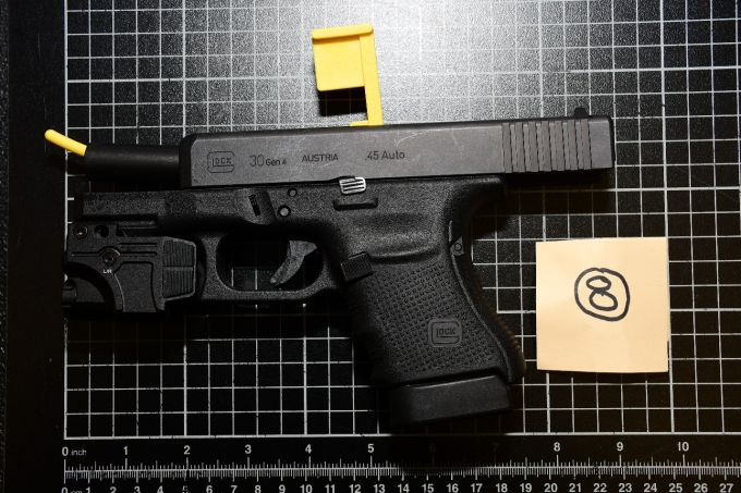 Figure 1 – The Glock 30 handgun