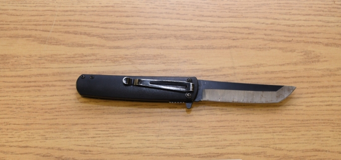 Figure 3 - The Complainant's knife