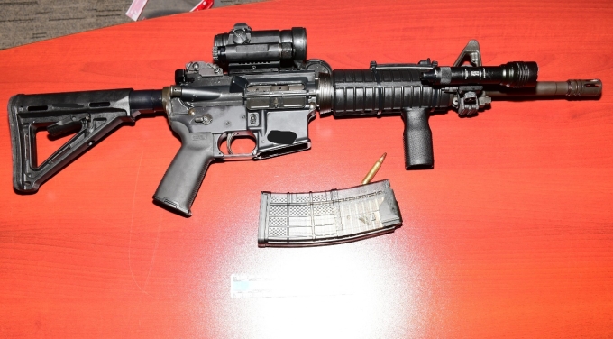 Figure 1 – The C8 carbine rifle and magazine