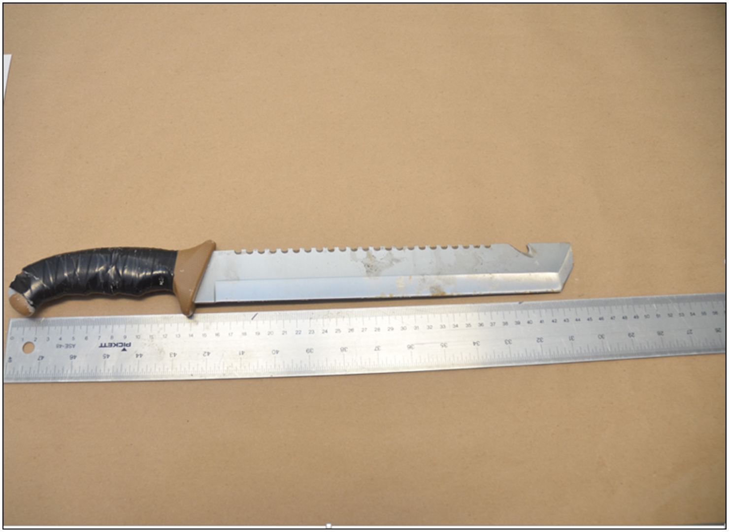 The weapon observed in the Complainant’s possession