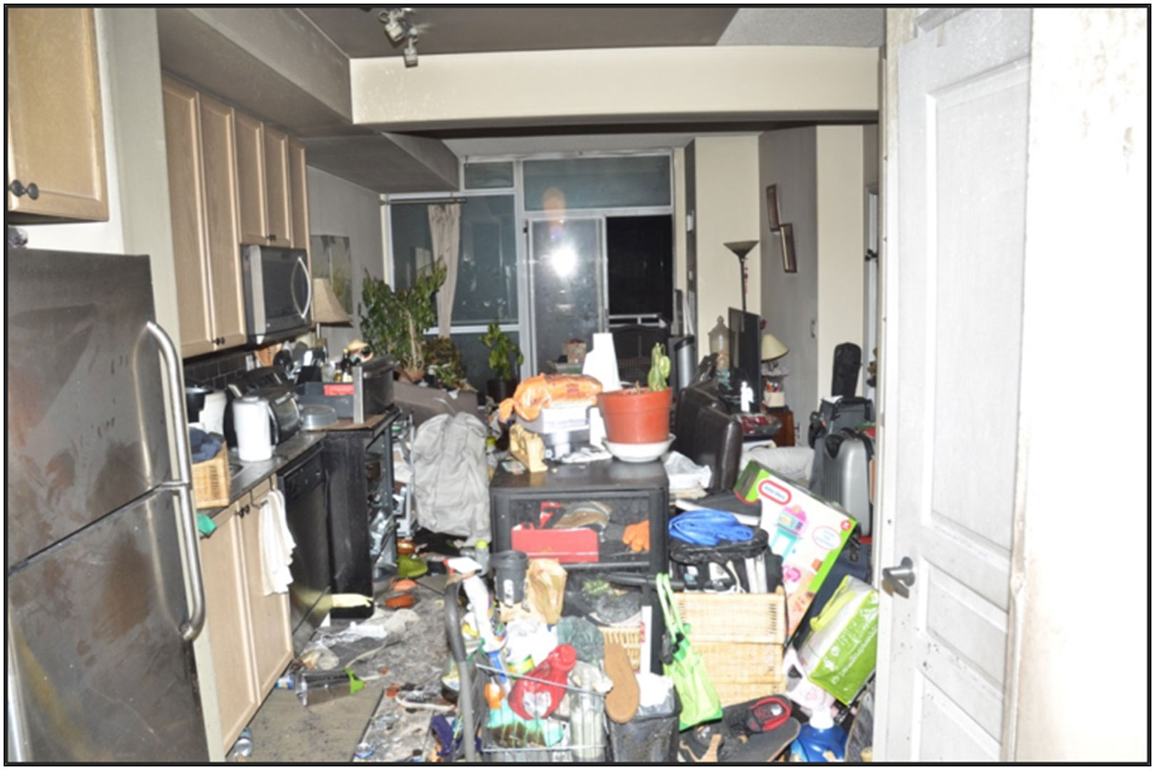 A photo of the interior of the apartment