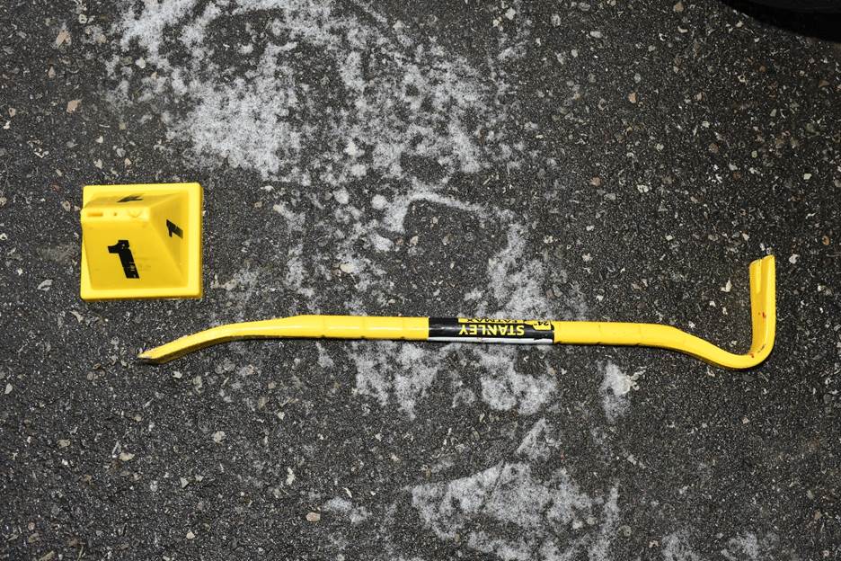 Figure 1 - Crowbar found at scene