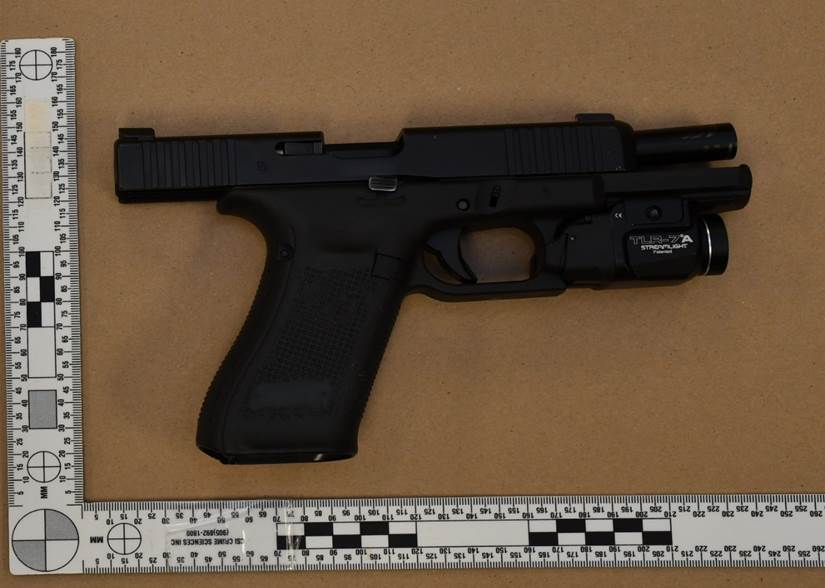 Figure 3 - The SO's Glock firearm