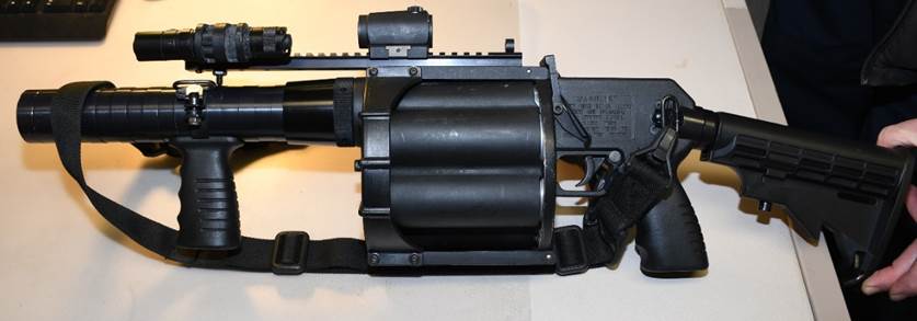 Figure 2 - SO #3's BIP launcher