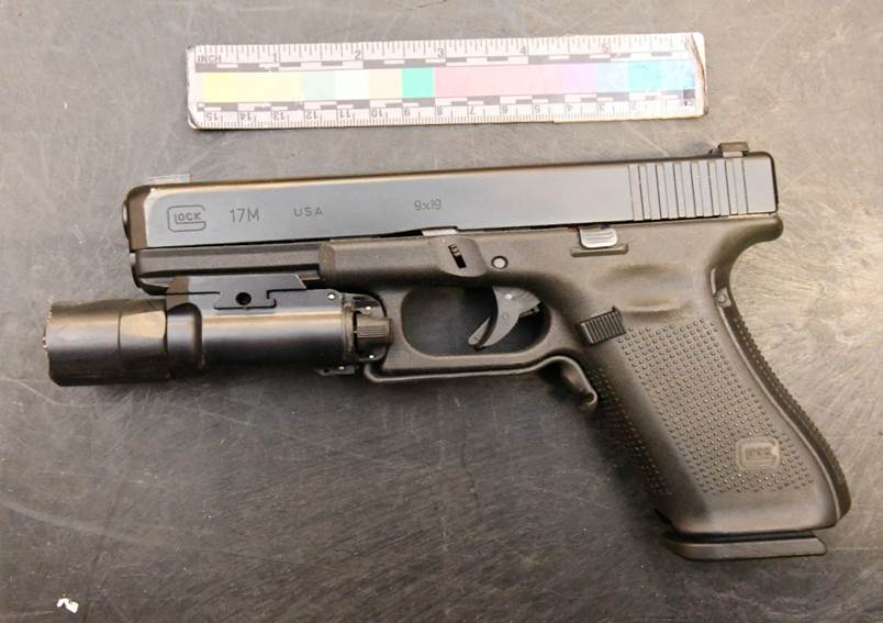 Figure 3 - The SO’s firearm