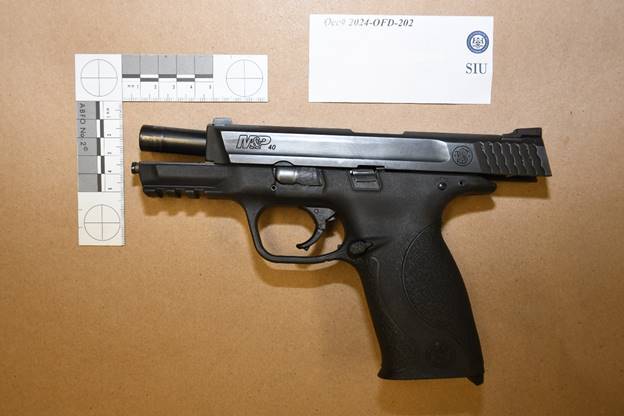 Figure 2 - The SO's firearm