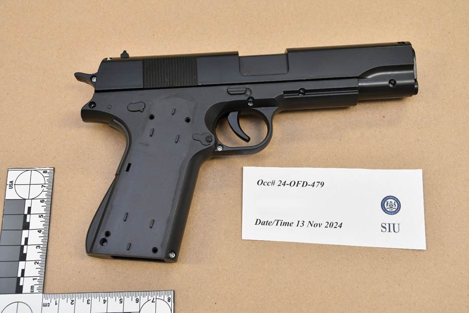 Figure 1 — Réplique d’arme à feu