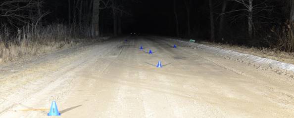 Figure 1 - The scene of the shooting (Source: OPP)