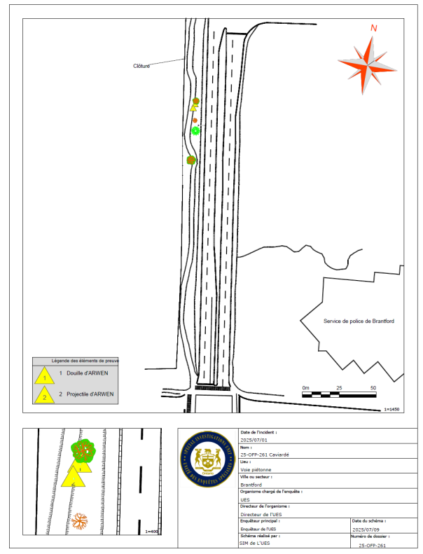 Sch&eacute;ma des lieux