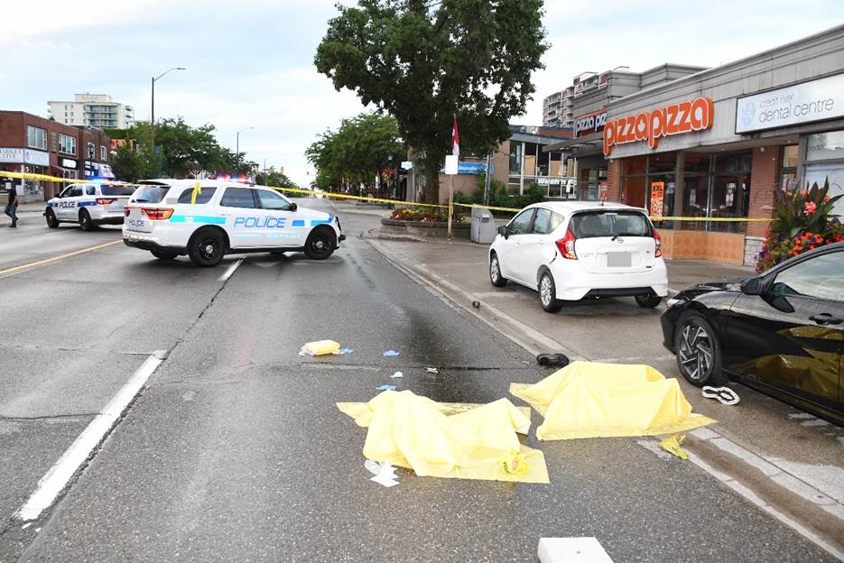 Figure 1 - Scene image taken by an SIU forensic services