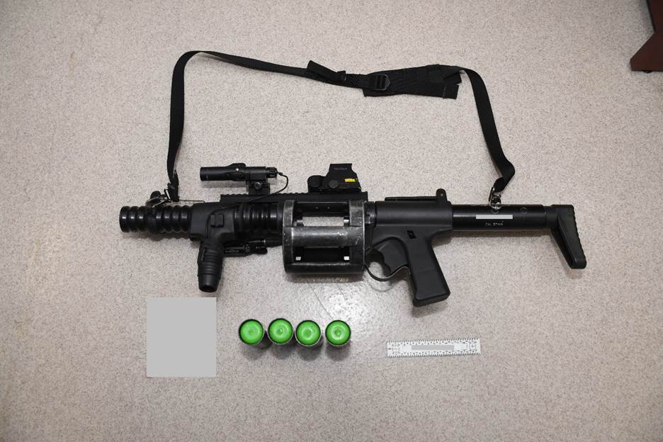 Figure 1- SO #1&rsquo;s ARWEN with four ARWEN cartridges