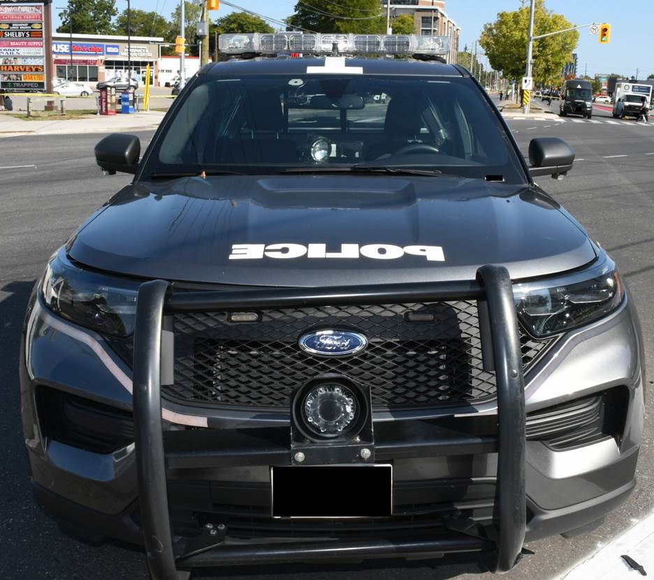 Image 3 — Véhicule de police conduit par l’AI