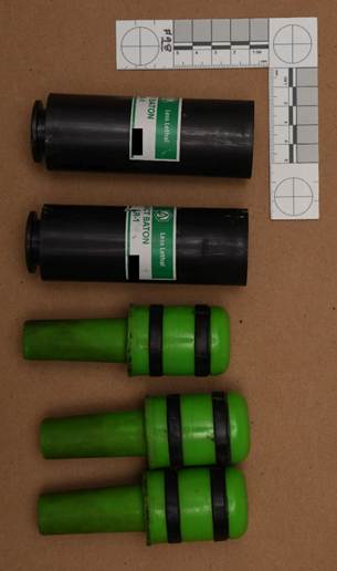 Image 1 — Douilles et projectiles d’ARWEN