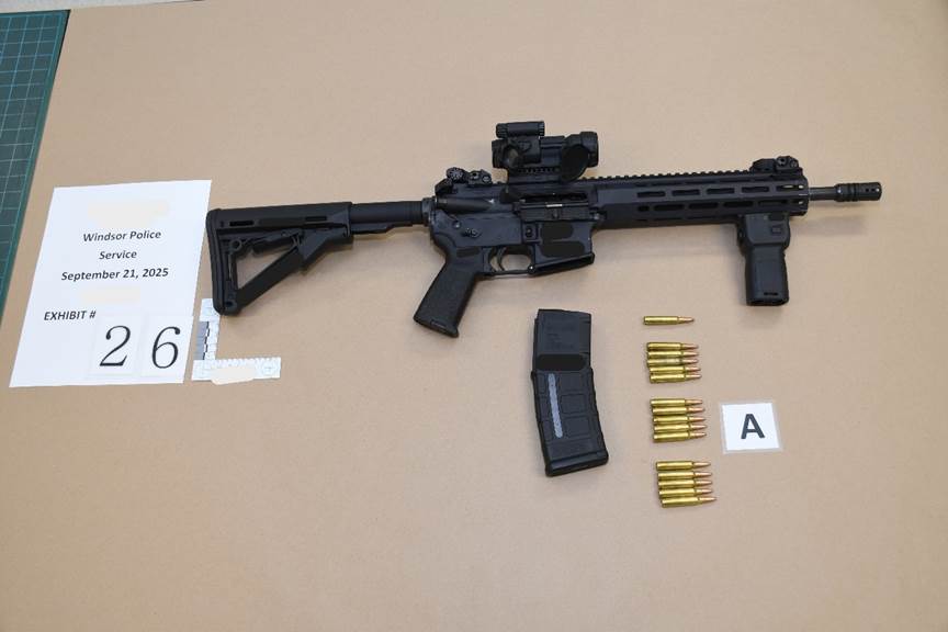 Image 2 – SO #1’s C8 rifle and magazine