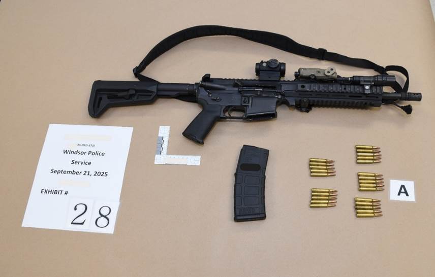 Image 3 – SO #2’s C8 rifle and magazine