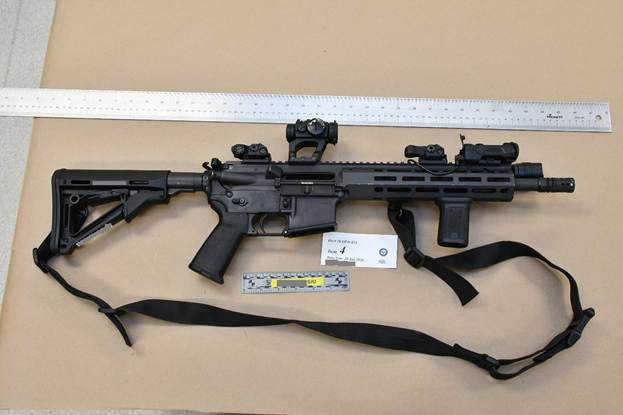 Image &ndash; SO #2&rsquo;s firearm