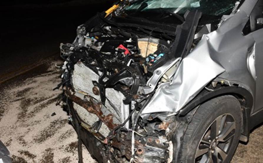 Image 1 — Le Toyota RAV4 de la plaignante — Véhicule no 1