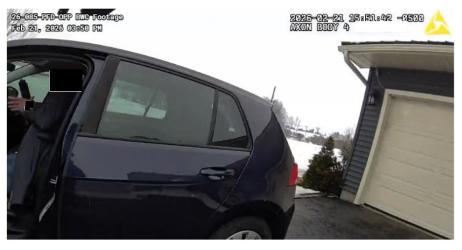 Image 4 &mdash; Image fixe provenant de la cam&eacute;ra d&rsquo;intervention de l&rsquo;AI